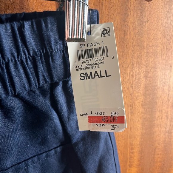 NWT On 34th Linen/Cotton Blend Skirt - Picture 4 of 6